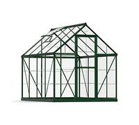 Canopia by Palram Serre de Jardin Harmony 4.6m² (Verte) Cadre en Aluminium, Panneaux en Polycarbonate, Résistant aux UV
