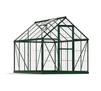Canopia by Palram Serre de Jardin Harmony 5.7m² (Verte) Cadre en Aluminium, Panneaux en Polycarbonate, Résistant aux UV