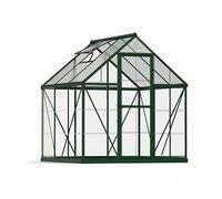 Canopia by Palram Serre de Jardin Hybrid 3.4m² (Verte) Cadre en Aluminium, Panneaux en Polycarbonate, Résistant aux UV