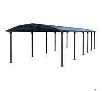 Canopia Carport Arcadia 12,9 x 3,59 m Gris