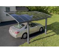 Canopia Carport déporté Arizona Breeze 5 x 3 m gris - 2 poteaux | Palram - Canopia - 704229