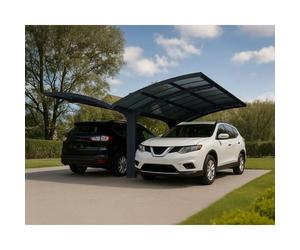 Canopia Carport Double Arizona Breeze 4,95 x 5,78 m Gris