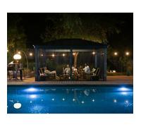 Canopia Moustiquaires pour tonnelle de jardin Dallas 4.4X2 Gris