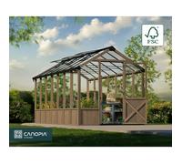 Canopia Natura 12m² - Kit de serre en bois de cèdre
