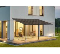 Pergola CAPRI 3X5.46 gris bronze
