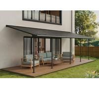 Canopia Pergola adossée aluminium et polycarbonate 25 m² - Capri Palram-Canopia - 705604