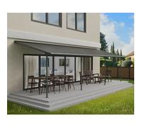 Canopia Pergola Capri 3X9,2 Grise, toiture gris
