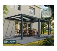 Canopia Pergola Stockholm 3,4X6 Grise