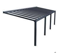 Couverture de patio 3,4x9,5m gris 706081