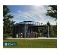 Canopia Rideaux pour tonnelle de jardin Dallas 4.4X2 Gris