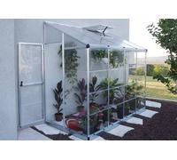 Canopia Serre Adossée en Aluminium et Polycarbonate Lean To 3 m² - 704052