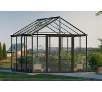 Canopia Serre de jardin en aluminium et polycarbonate Aria - 9 m² - 707659