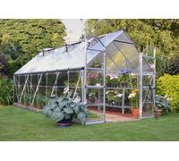 Canopia Serre de jardin en aluminium et polycarbonate Balance - Silver 2,44 m - 704752