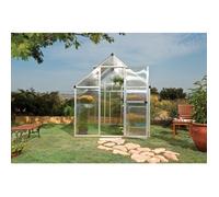 Palram Serre de Jardin Grise Polycarbonate Aluminium 2,5 x 2 m - Mythos 6x8 - 701549