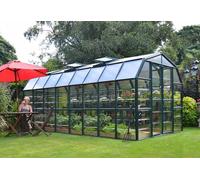 Canopia Serre de Jardin Polycarbonate et PVC 5 x 2,5 m - Grand Gardener 8x16 - 702494