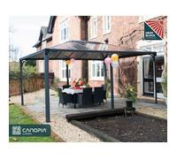 Tonnelle autoportante aluminium et toit polycarbonate Canopia by Palram Martinique 4,93 x 3,59 m