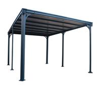Canopia Tonnelle de jardin Milano 3X4,3 Grise