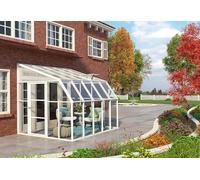 Canopia Véranda PVC en kit polycarbonate et verre - Sunroom 2,57 x 3,22 m - 702124.