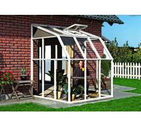 Canopia Véranda PVC en kit polycarbonate et verre - Sunroom 2 x 2 m - 702482