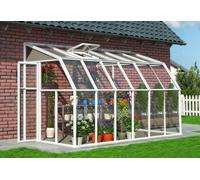 Canopia Véranda PVC en kit polycarbonate et verre - Sunroom 2 x 3,86 m - 702486