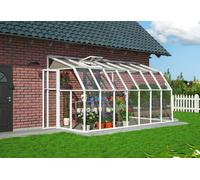 Canopia Véranda PVC en kit polycarbonate et verre - Sunroom 2 x 4,46 m - 702678