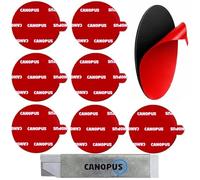 CANOPUS Étanche Double Face Rond Extra Fort, 8PCs, Cercle (25mm - Dia) Tampon Adhésif Robuste, Ruban Adhesif Pour Automobile, Intérieur, Extérieur