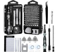 CANOPUS Jeu de Tournevis de Précision Magnétiques 122 en 1, Screwdriver Set, Kit Tournevis PC, Tournevis Precision, Kit Demontage PS4, Outils Informatique