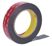 CANOPUS Professionnel 5952 Ruban Adhesif Double Face Extra Fort 19mm x 3 mètres,Epais 1,1mm Étanche Résistance aux Hautes Températures, Adhésif Puissant de Montage, Intérieur, Extérieur, Voitures
