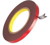 CANOPUS Professionnel Ruban Adhésif Double Face Extra Fort 10mm x 9,75m, Etanche pour Bande LED, Intérieure, Décor de Maison, Auto - Montage