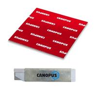 CANOPUS Ruban Adhésif Double Face Extra Fort Carre 100mm x 100mm Étanche Tampon Adhésif Double Face Robuste Pour Automobile, Intérieur, Extérieur