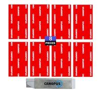 CANOPUS Ruban Adhésif Double Face Extra Fort, Durable Tampon Adhesif, 8 PCs (25 mm x 50 mm), Étanche Autocollants, Idéal pour Décor de maison et de Bureau