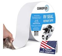 CANOPUS Ruban Butyle, 5 cm x 15 m, pour VR, Caravane, Camping Car, Blanc,