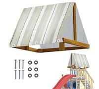 Canopy, Canopy Remplacement - Remplacement de la canopée Playhouse | Accessoires Pergola, couverture étanche à l'épreuve du soleil, pièces d'équipement de terrain de jeu, voiles d'pour le jardin de pa