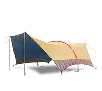 Canopy Tent Outdoor Sun Protection Against Rainstorm Thick Family Picnic Beach Awning Camping Barbecue Pergola b (F)
