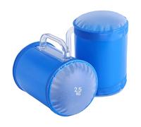 Canopy Water Weights Lot de 2 bolsas de Agua de 5 kg Como Mancuernas Ajustables Para Entrenamiento De Fuerza Y Core Portátiles Para Casa, Playa, Viajes, Exteriores Y Principiantes