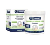 Canosept Doigtiers De Soins Dentaires Pour Chiens 50 Unités - Pour Le Nettoyage Et Le Soin Des Dents Du Chien - Brosse a dent chien -Plaque off chien & Plaque destructor chien