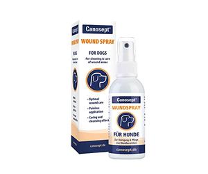 Canosept Spray Antiseptique Pour Chiens 75 ml - Spray pour plaies - Spray Antibactérien Pour Le Nettoyage Et Le Soin Des Plaies - Favorise La Cicatrisation - Traitement optimal des plaies