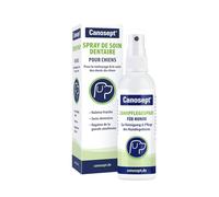 Canosept Spray De Soin Dentaire Pour Chiens 100 ml - Plaque off chien & Plaque destructor chien- Pour Le Nettoyage Des Dentitions Canines - Rafraîchisseur D'Haleine Pour Chiens