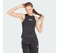 Canotta Adidas Femme Lin Sj Tk Noir JC5798 Originale