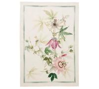 Canovaccio Da Cucina Di Lino Granadilla 50x70cm Verde - Tessitura Toscana