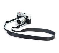 CANPIS Sangle en cuir véritable pour appareil photo reflex numérique Nikon Canon Sony Leica Olympus Noir