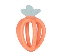 Canpol Babies 3D Silicone Teether - Fraise, saumon