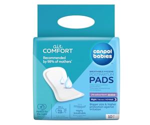 Canpol Babies 78/001 Lot de 10 serviettes hygiéniques post-partum Nuit