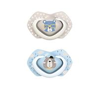 Canpol babies Bonjour Paris A 0-6 m tétine Blue 2 pcs