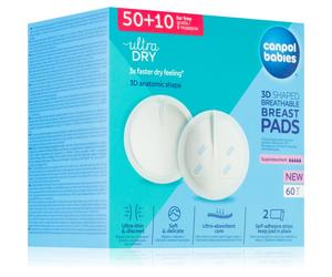 Canpol babies Breast Pads Standard 50+10 Ks coussinets d’allaitement jetables 60 pcs