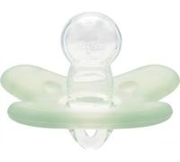 Canpol babies by Difrax Sucettes 100 % silicone 0-6 mois Symétriques 1 pc - Green