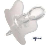 Canpol babies by Difrax Sucettes 100 % silicone 6-12 mois symétriques 1 pce - White