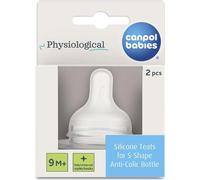 Canpol babies by Difrax Tétine en silicone pour biberon S-Shape XL (Grand