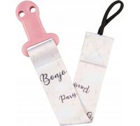 Canpol Babies Chaîne de sucettes - Bonjour - Rose