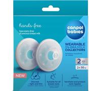 Canpol Babies Collecteur de lait, design de coquillage, set 2 pcs, modèle 1/700